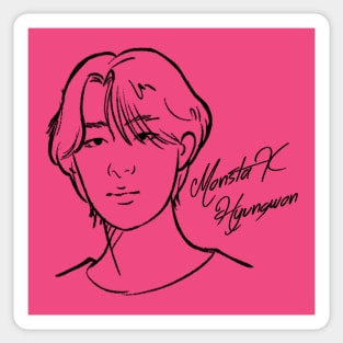 MONSTA X Hyungwon Bias Sticker